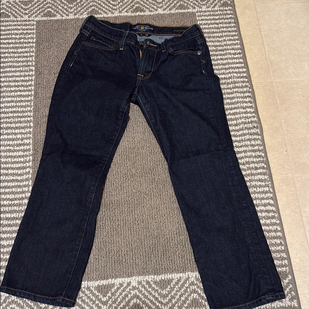 Dark Blue Denim Jeans